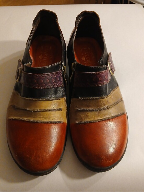 L'artiste Shoes - L'Artiste Expel RDM Multi-Color Patchwork Driving Loafer 9.5